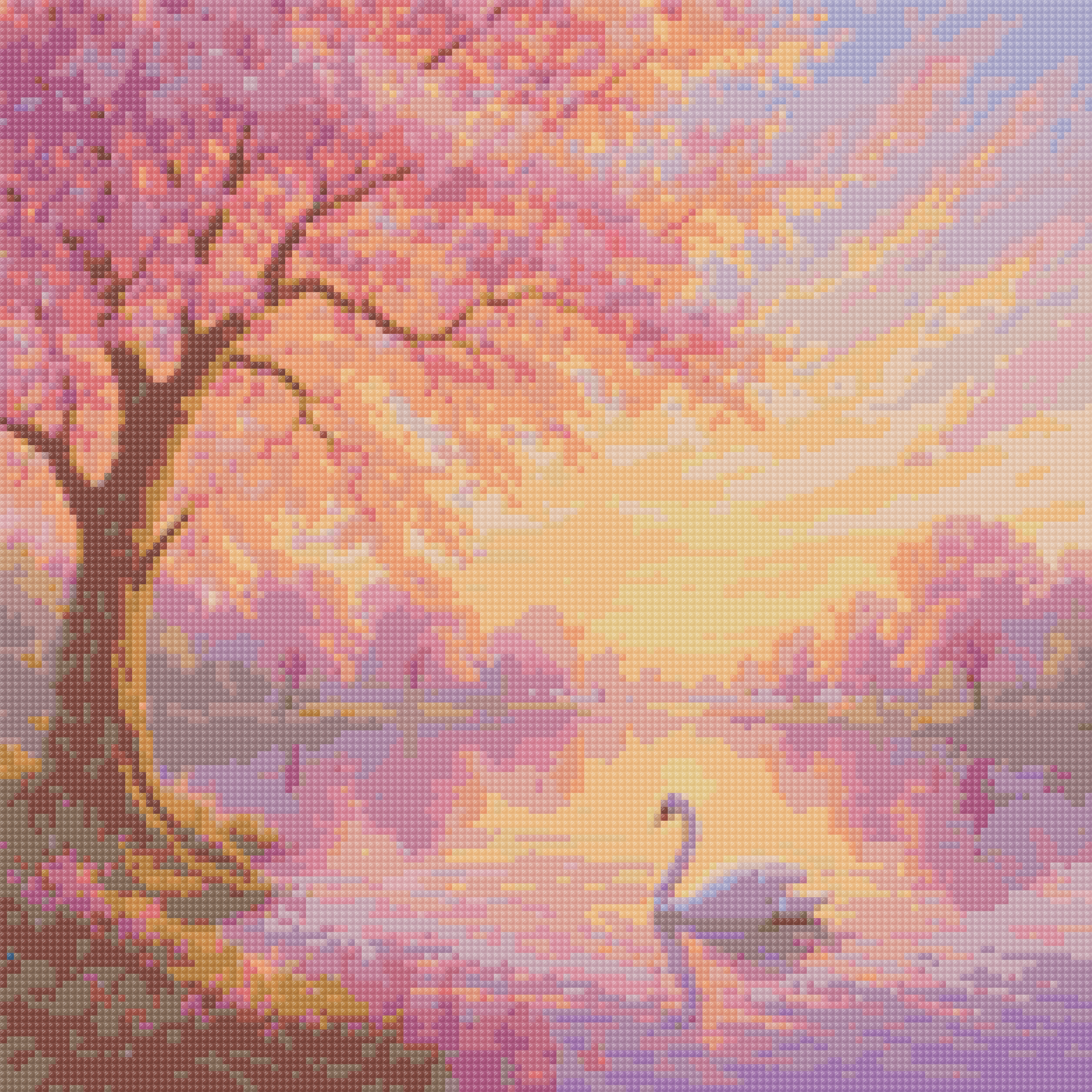 Cherry Blossom Lake