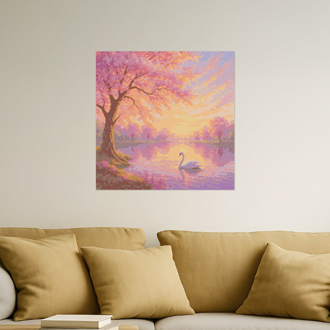 Cherry Blossom Lake