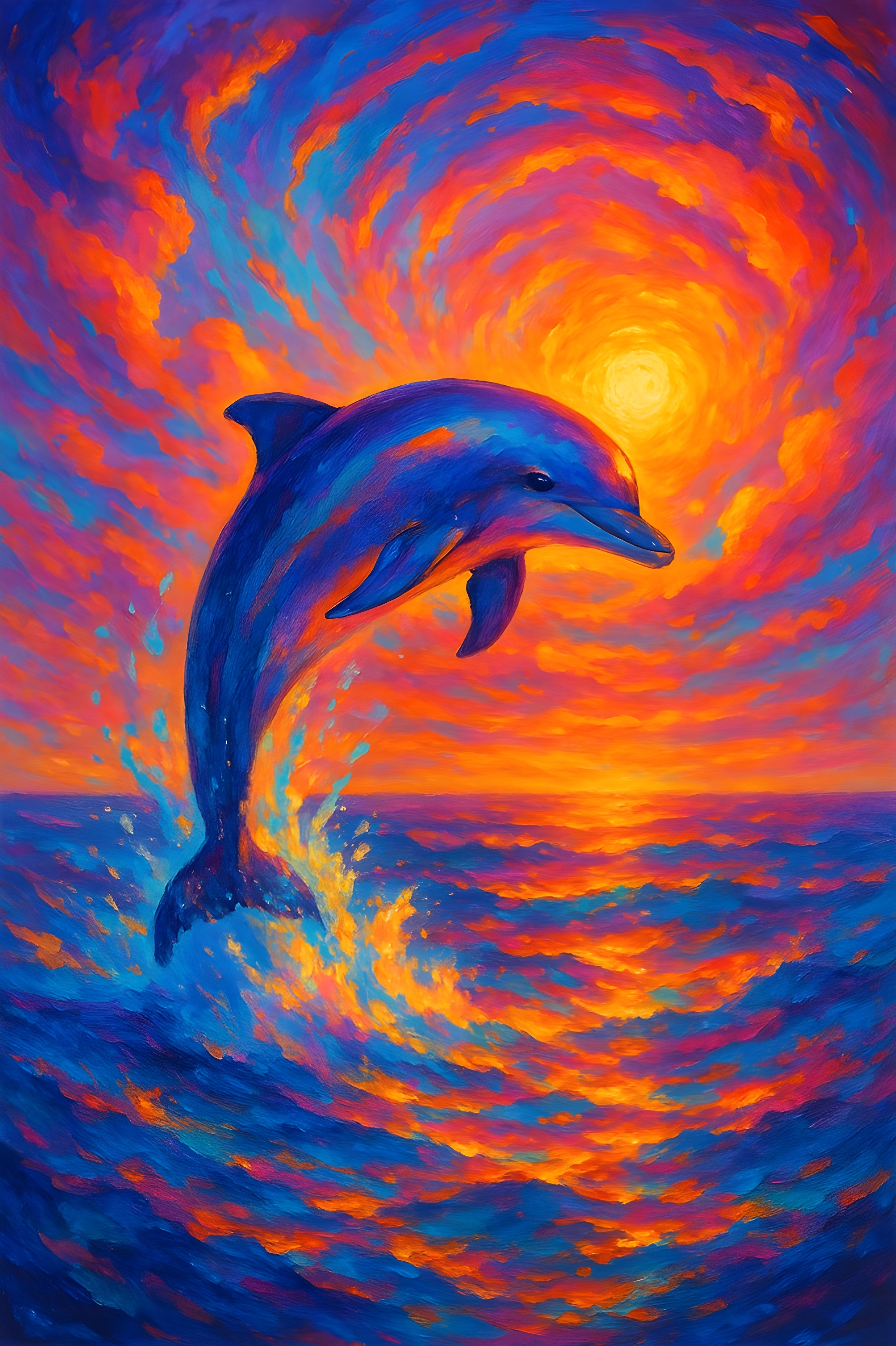 Dolphin Sunrise
